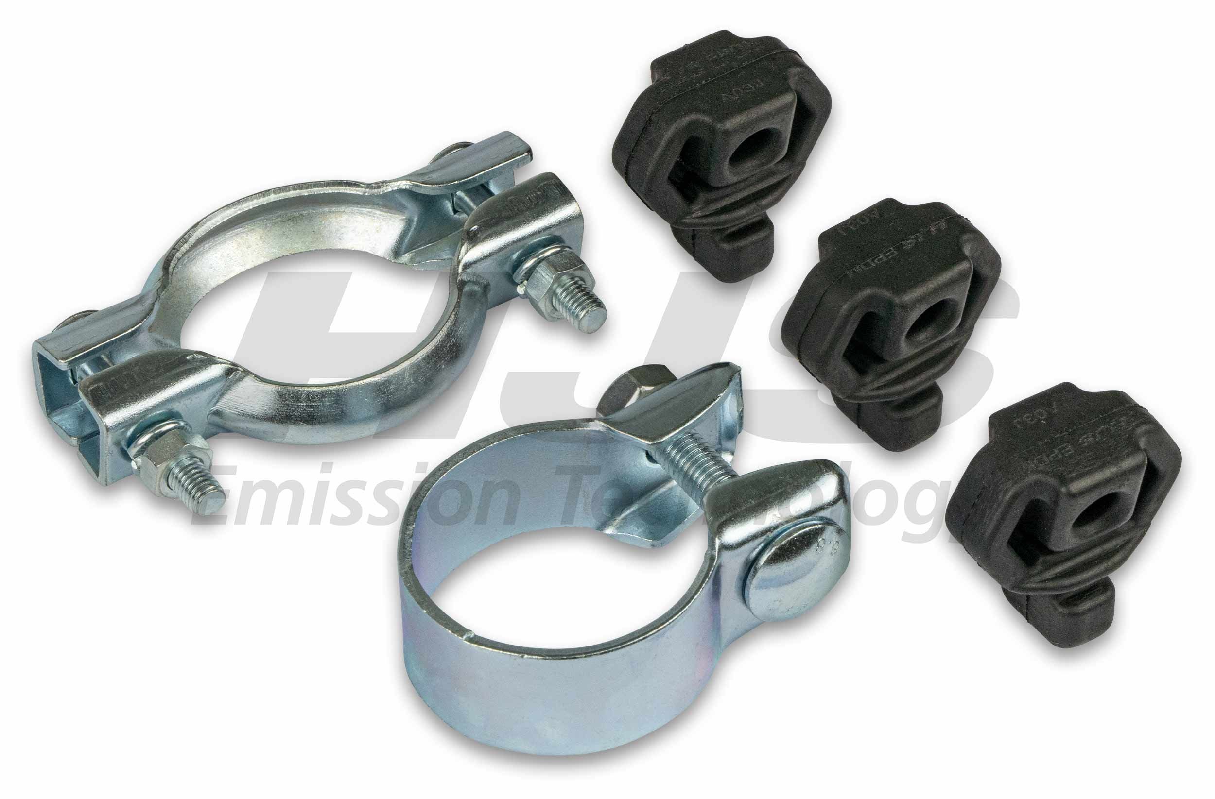 HJS Exhaust mounting kit 82 23 4374 HJS 82 23 4374 Exhaust mounting kit RENAULT Logan I Saloon 1.5 dCi 65 hp 2008