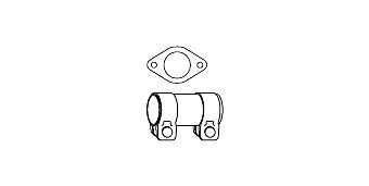 HJS Montaažikomplekt, Katalüsaator 82 23 4420 HJS 82 23 4420 Montaaæikomplekt katalüsaator Renault Grand Kangoo odav
