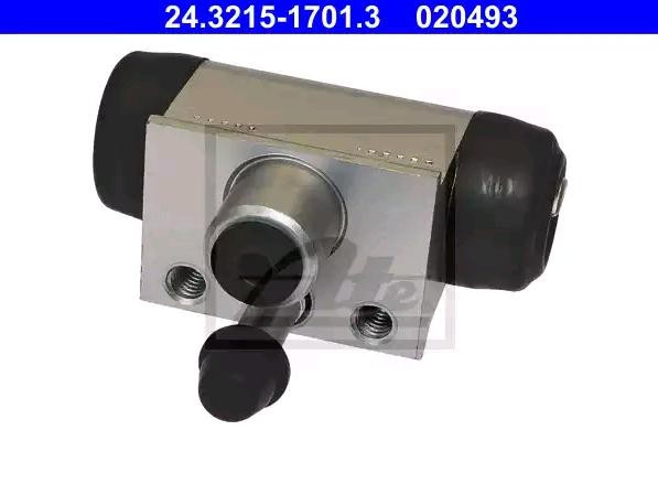 ATE Hjulcylinder 24.3215-1701.3 Byta Hjulcylinder Opel Agila h00 kostnad ATE 24.3215-1701.3