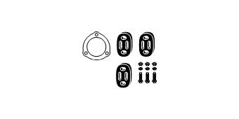 HJS Monteringssett, eksosanlegg 82 34 6720 HJS 82 34 6720 Monteringssett, eksosanlegg LAND ROVER Range Rover Evoque (L551) 2.0 P250 4x4 250 hk 2021