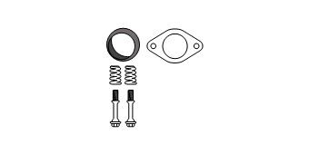 HJS Kit montaggio catalizzatore 82 42 4202 HJS 82 42 4202 Kit di montaggio catalizzatore Nissan Micra K11 originali prezzo