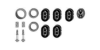 HJS Exhaust mounting kit 82 43 8036 82 43 8036 HJS exhaust mounting kit HONDA JAZZ