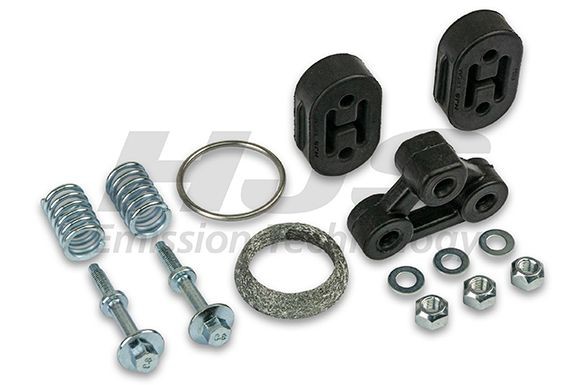 HJS Montaažikomplekt, väljalaskesüsteem 82 43 8044 82 43 8044 Montaaæikomplekt väljalaskesüsteem HONDA CRX HJS