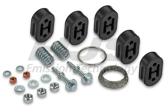 HJS Monteringssæt, udstødningssystem 82 43 8046 HJS 82 43 8046 Monteringssæt udstødning HONDA Integra I Sedan (DA5, DA6, DA7, DA8, DA9, DB1, DB2) billig