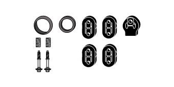 HJS Exhaust mounting kit 82 43 8056 82 43 8056 HJS exhaust mounting kit for HONDA JAZZ
