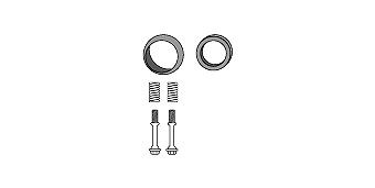 HJS Monteringssett, katalysator 82 43 8157 HJS 82438157 Monteringssett katalysator Honda CRX Targa pris