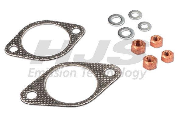 HJS Montāžas komplekts, Katalizators 82 44 7585 HJS 82 44 7585 Montāžas komplekts izplūdes gāzu sistēma NISSAN KICKS orģinālās
