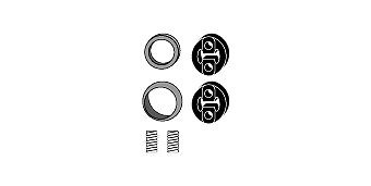 HJS Montageset, katalysator 82 44 7603 HJS 82 44 7603 Katalysator montageset Mazda 626 IV goedkoop