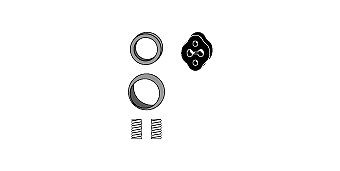 HJS Monteringssett, katalysator 82 44 7615 HJS 82 44 7615 Monteringssett katalysator 323 F V Hatchback (BA) originale pris
