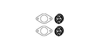 HJS Monteringssats, katalysatorkonverter 82 44 7623 HJS 82 44 7623 monteringssats katalysator Kia Clarus Kombi pris