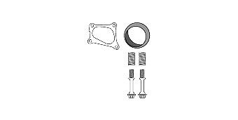 HJS Kit d'assemblage, catalyseur 82 48 7734 HJS 82 48 7734 Kit de montage catalyseur Toyota Land Cruiser 60 pas cher