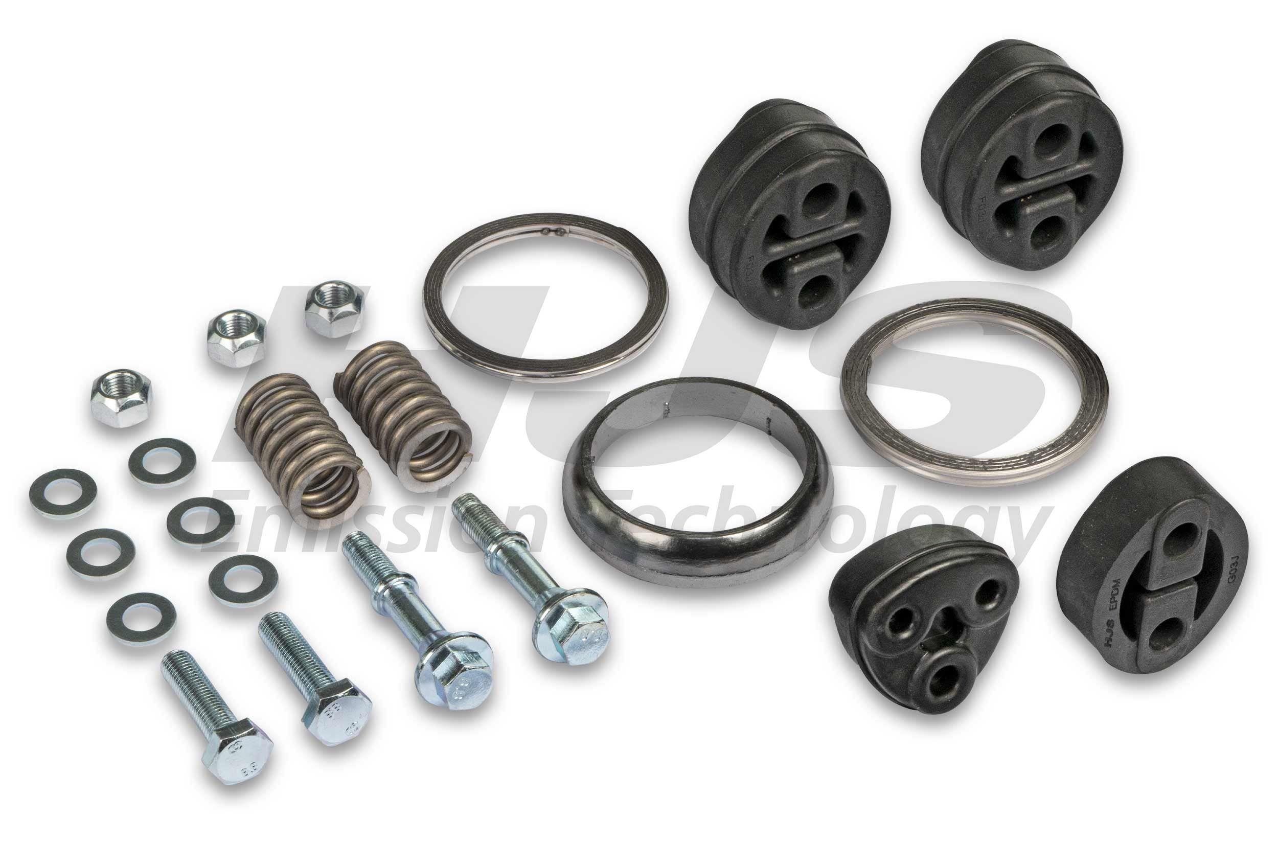 HJS Kit de montagem, sistema de escape 82 48 7848 HJS 82 48 7848 originais Kit de montagem sistema de escape CITROЁN C1 preço