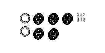 HJS Kit d'assemblage, système d'échappement 82 48 7882 HJS 82487882 Kit de montage ligne d'échappement Celica V Coupe (T180) prix