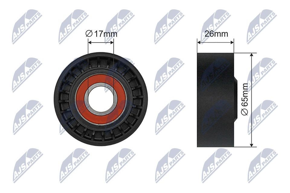 NTY Rullo tenditore cinghia Poly-V RNK-ME-084 NTY RNK-ME-084 Rullo tenditore Mercedes X253 prezzo