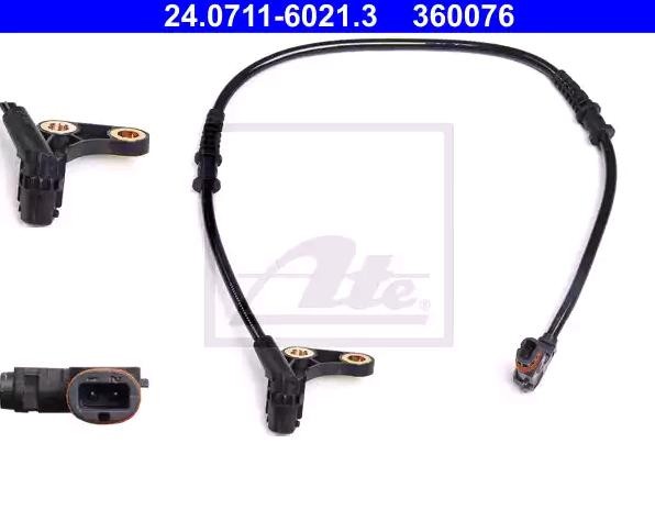 ATE Sensor, rotações da roda 24.0711-6021.3 ATE 24.0711-6021.3 Sensor rotações da roda SLK R170 baratos