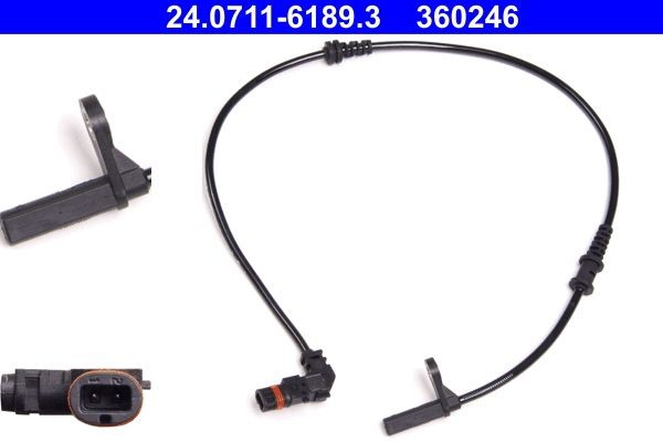 ATE ABS-givare 24.0711-6189.3 ATE 24.0711-6189.3 ABS-givare W124 Coupe (C124) original