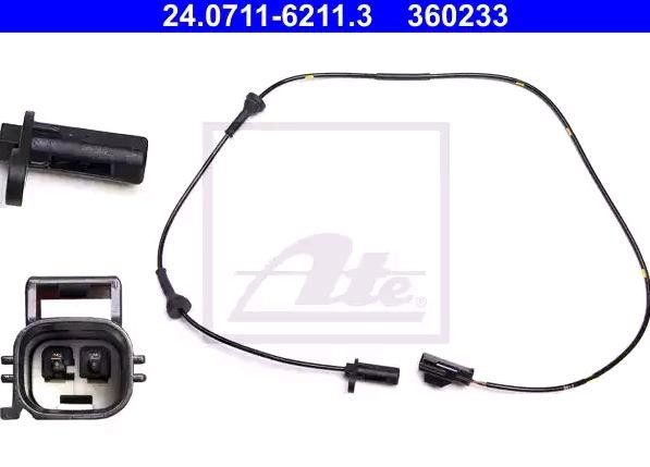 ATE ABS-anturi 24.0711-6211.3 24.0711-6211.3 ATE ABS anturi VOLVO V40 StW