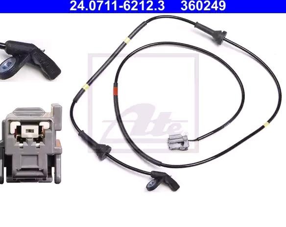 ATE ABS-anturi 24.0711-6212.3 Volvo SW ABS tunnistin 24.0711-6212.3 ATE