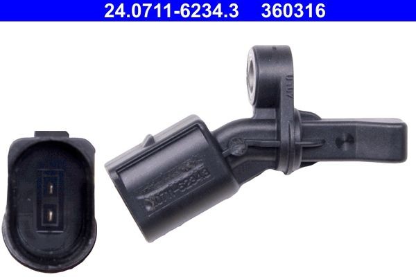 ATE Capteur ABS 24.0711-6234.3 Skoda FABIA Contrôle capteur ABS ATE 24.0711-6234.3