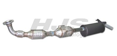 HJS Nachrüstsatz, Ruß- / Partikelfilter 93 32 1706 DPF HJS Smart ROADSTER 93 32 1706