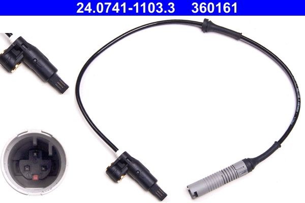 ATE Andur, rattapöörete arv 24.0741-1103.3 ATE 24.0741-1103.3 originaal ABS andur BMW E36 Compact hind