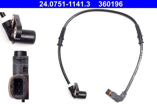 ATE Capteur ABS 24.0751-1141.3 ATE 24.0751-1141.3 Capteur de roue Mercedes A124 d'origine prix