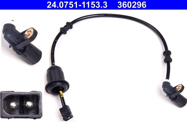 Sensore ABS ATE 24.0751-1153.3 ATE 24.0751-1153.3 costo Sensore abs Mercedes SLK 2002