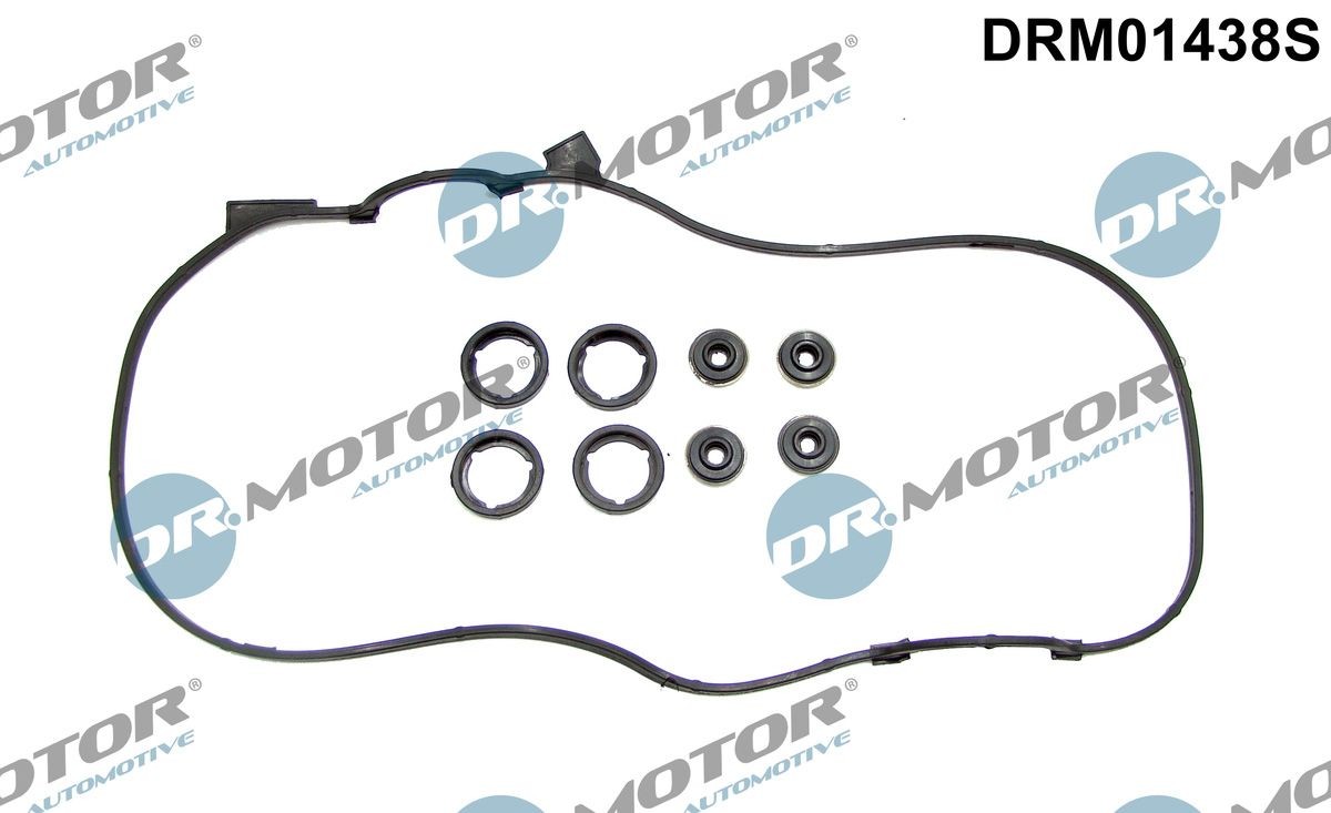 DR.MOTOR AUTOMOTIVE Packningssats, ventilkåpa DRM01438S DR.MOTOR AUTOMOTIVE DRM01438S Ventilkåpspackning Honda Accord V Aerodeck original