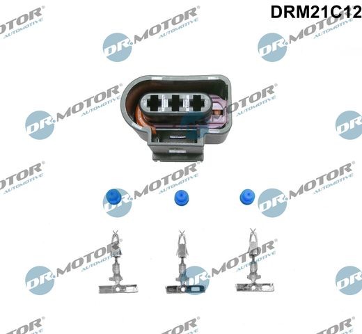 DR.MOTOR AUTOMOTIVE Kontaktspraudnis DRM21C12 Elektrokomplekts, piekabes aprīkojums DR.MOTOR AUTOMOTIVE DRM21C12 lēti