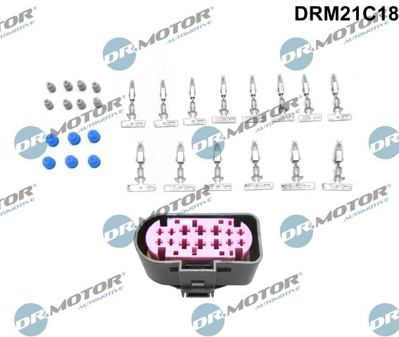 DR.MOTOR AUTOMOTIVE Kontaktspraudnis DRM21C18 auto Elektrokomplekts, piekabes aprīkojums DR.MOTOR AUTOMOTIVE DRM21C18 pirkt