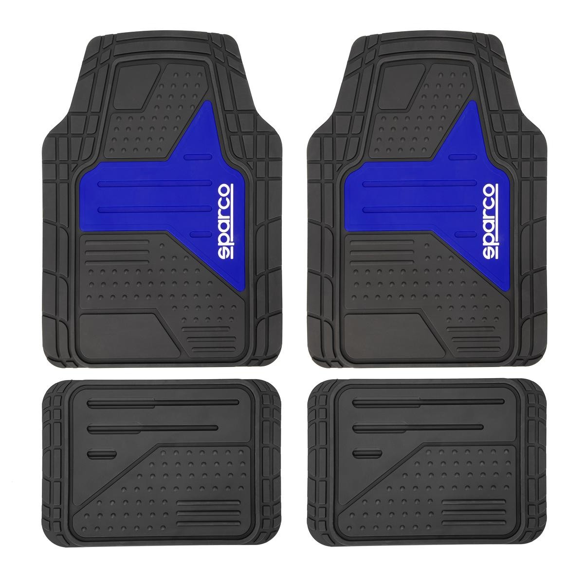 SPARCO Universele automatten SPF511BL SPF511BL Mattenset PEUGEOT 407 SPARCO