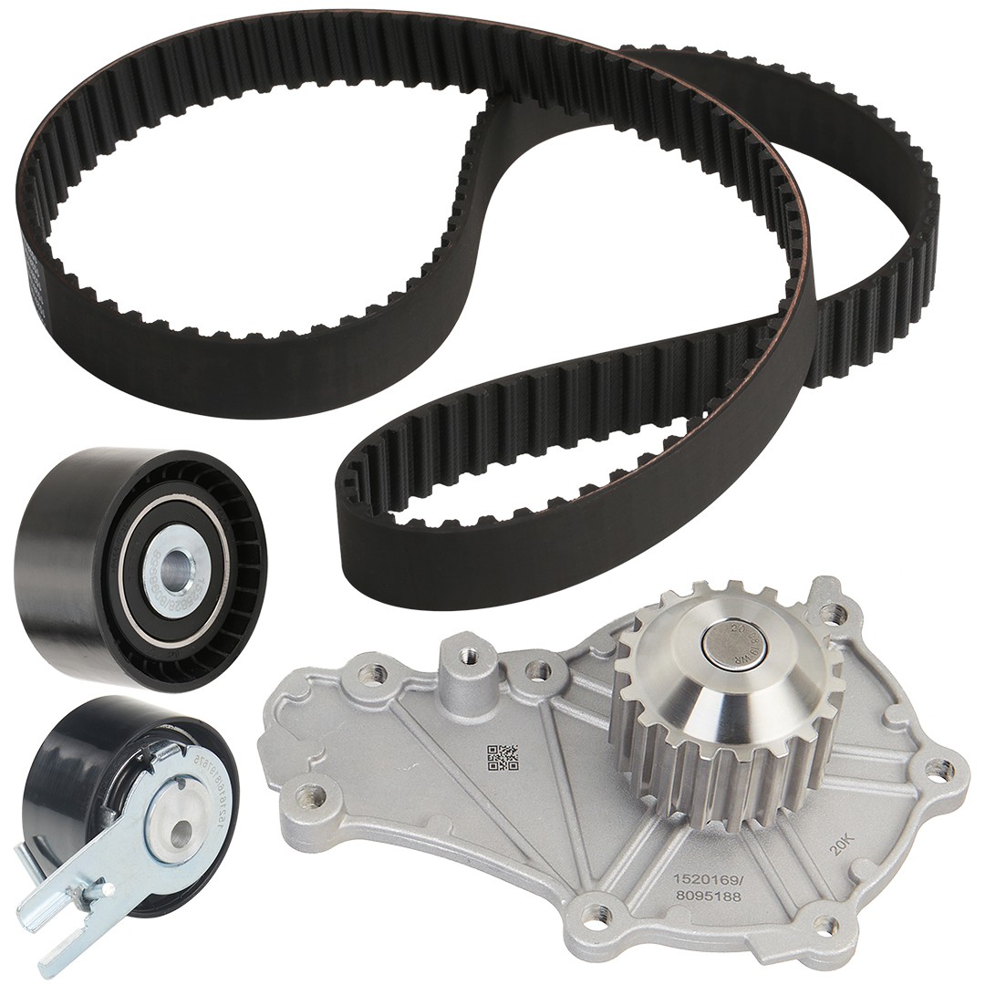 RIDEX Vodné čerpadlo + sada ozubeného remeňa 3096W0483 Rozvodová sada MAZDA RIDEX 3096W0483