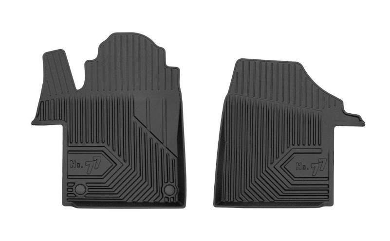 FROGUM Põrandamattide komplekt Kumm, ees, Hulk: 2, must, Kohaldatud FROGUM 77427082 Põrandamattide komplekt Kumm, ees, Hulk: 2, must, Kohaldatud tarvikud MERCEDES-BENZ EQV (W447)