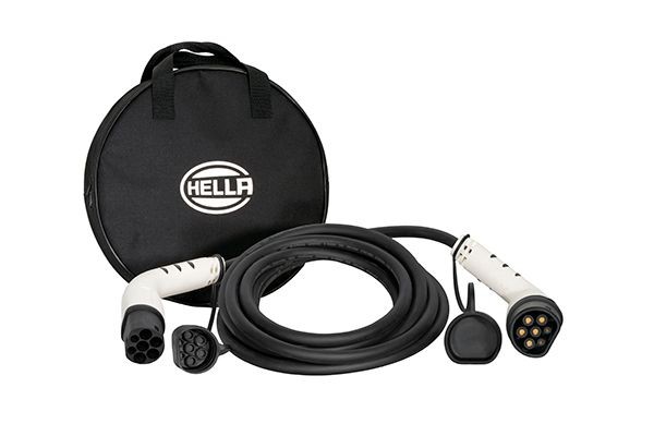 HELLA Laddkabel Laddmetod 3, Laddkontakt typ 2, 22kW, Faser 3, IP67 HELLA 8KE 358 255-071 tillbehör D-Truck Flak/Chassi 0.4 5hk