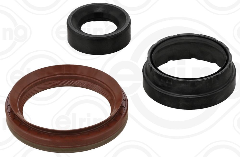 ELRING Gasket Set, timing case 856.520 ELRING 856.520 FORD USA F-150 Mk12 Standard Cab Pickup timing belt cover gasket replacement
