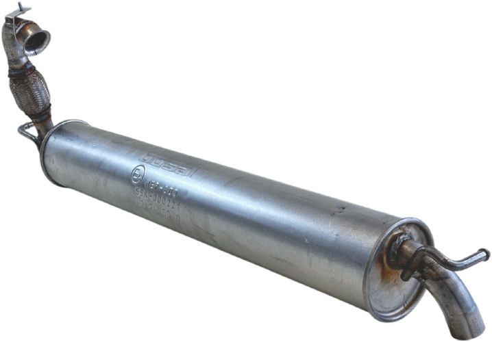 Panela de escape traseira BOSAL 200-143 BOSAL 200-143 Silenciador traseiro universal e desportiva Smart FORTWO 2012