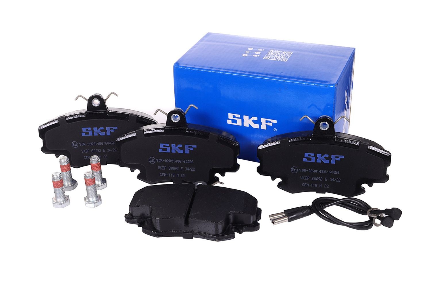 SKF Τακάκια φρένων VKBP 80092 E Τακάκια φρένων SKF 307 VKBP 80092 E φθηνά