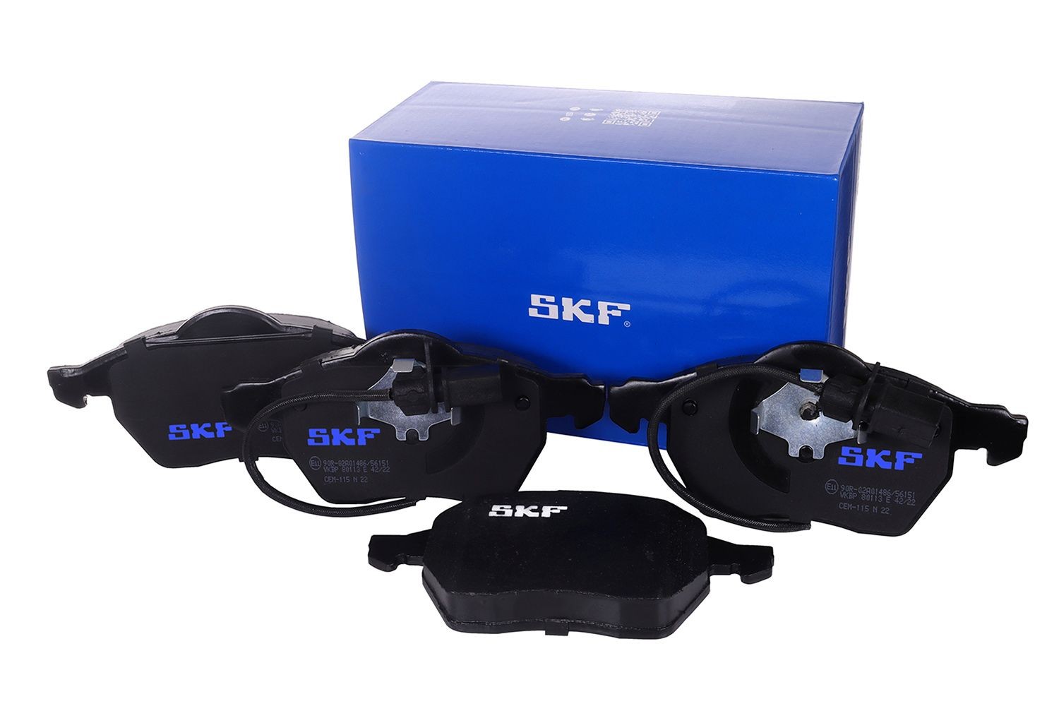 SKF Bremseklodser VKBP 80113 E VKBP 80113 E Bremseklods SEAT AROSA SKF