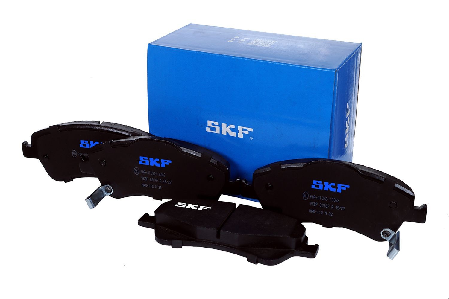 SKF Bremseklosser VKBP 80167 A Bremsebelegg SKF Toyota CARINA VKBP 80167 A