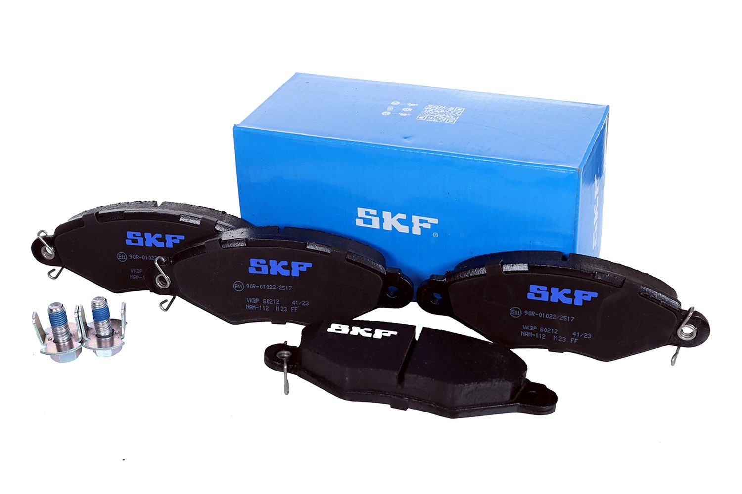 SKF Τακάκια φρένων VKBP 80212 SKF VKBP 80212 Τακάκια φρένων NISSAN Kubistar Van (X76) 1.5 dCi 65 PS 2011