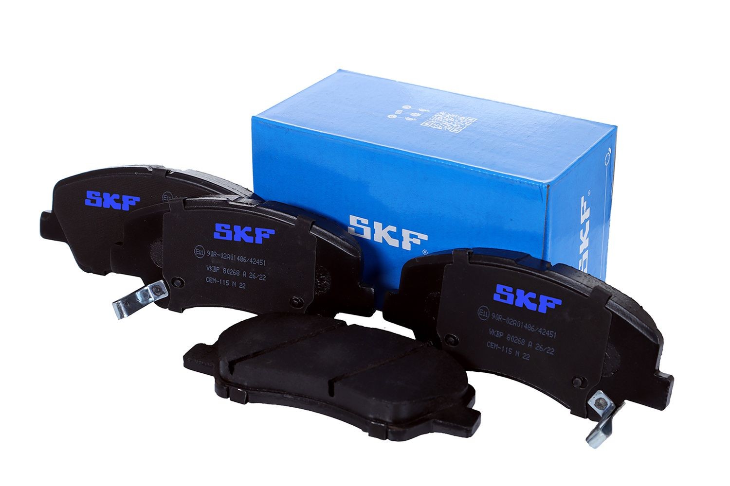 SKF Pastilhas de travão VKBP 80268 A SKF VKBP 80268 A Pastilhas de travão KIA Rio III Hatchback (UB) 1.4 CRDi 90 cv 2012
