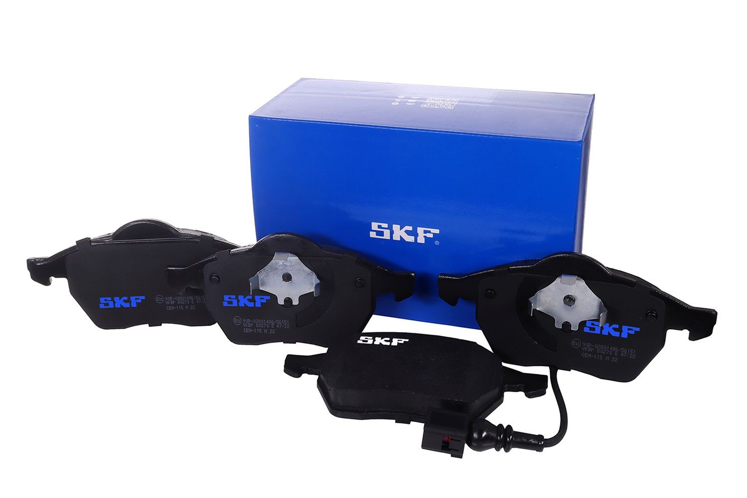 SKF Plaquettes de frein VKBP 80270 E Skoda FAVORIT Plaquettes de frein SKF VKBP 80270 E