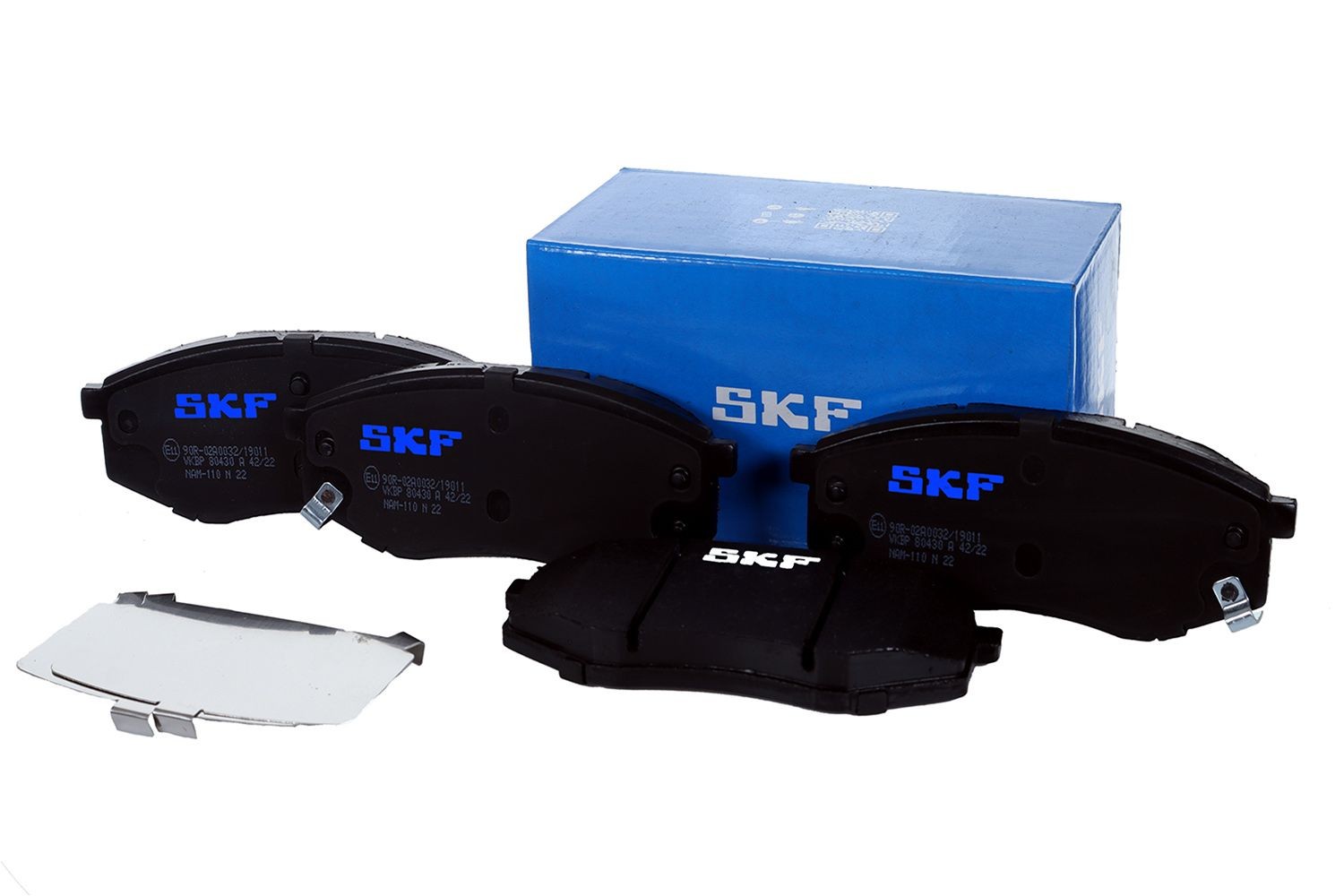 SKF Bremseklodser VKBP 80430 A Bremseklodssæt SKF Kia SHUMA VKBP 80430 A