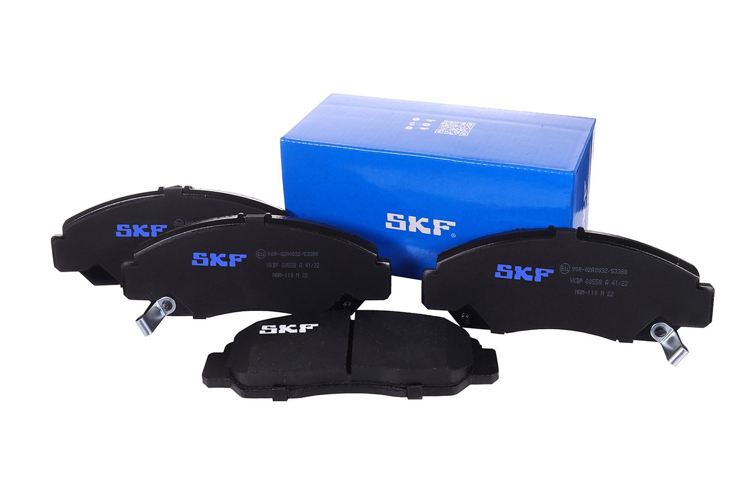 Piduriklotsid SKF VKBP 80558 A SKF VKBP 80558 A: Pidurikattekomplekt, ketaspidur Honda STEPWGN 2007