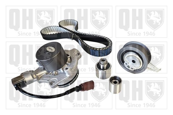 QUINTON HAZELL Water pump and timing belt kit QBPK8981 QBPK8981 QUINTON HAZELL timing belt kit for SKODA RAPID