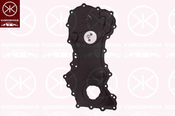 KLOKKERHOLM Cover, timing belt 6041460 KLOKKERHOLM 6041460 Opel Astra F timing belt cover replacement