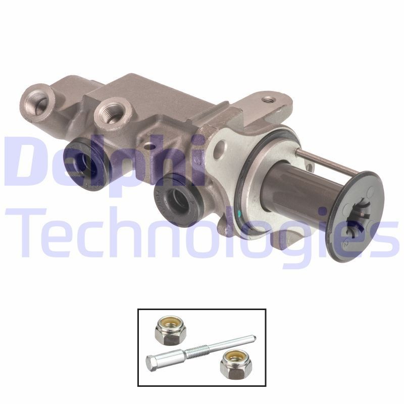 Brake master cylinder DELPHI LM80677 DELPHI LM80677 2025 VW POLO brake master cylinder replacement
