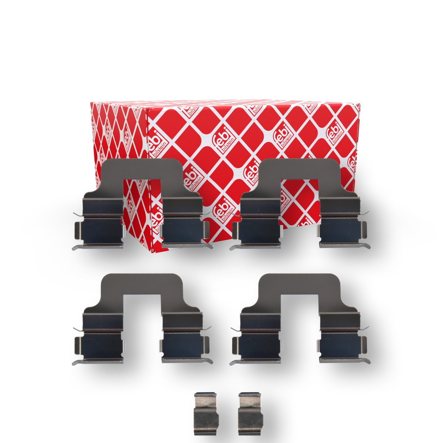 FEBI BILSTEIN Monteringssats, bromsbelägg 181500 FEBI BILSTEIN 181500 monteringssats, bromsbelägg OPEL MERIVA