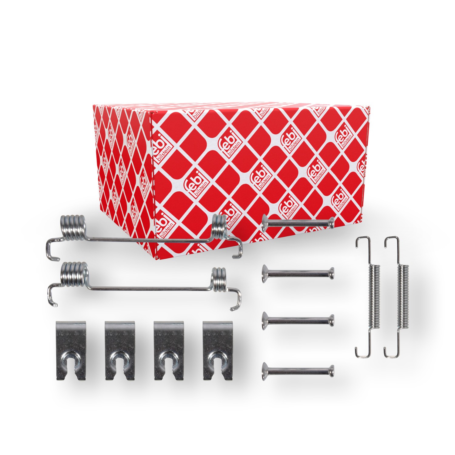 FEBI BILSTEIN Toebehoren, remschoen 182061 182061 Rem montageset PEUGEOT 106 FEBI BILSTEIN