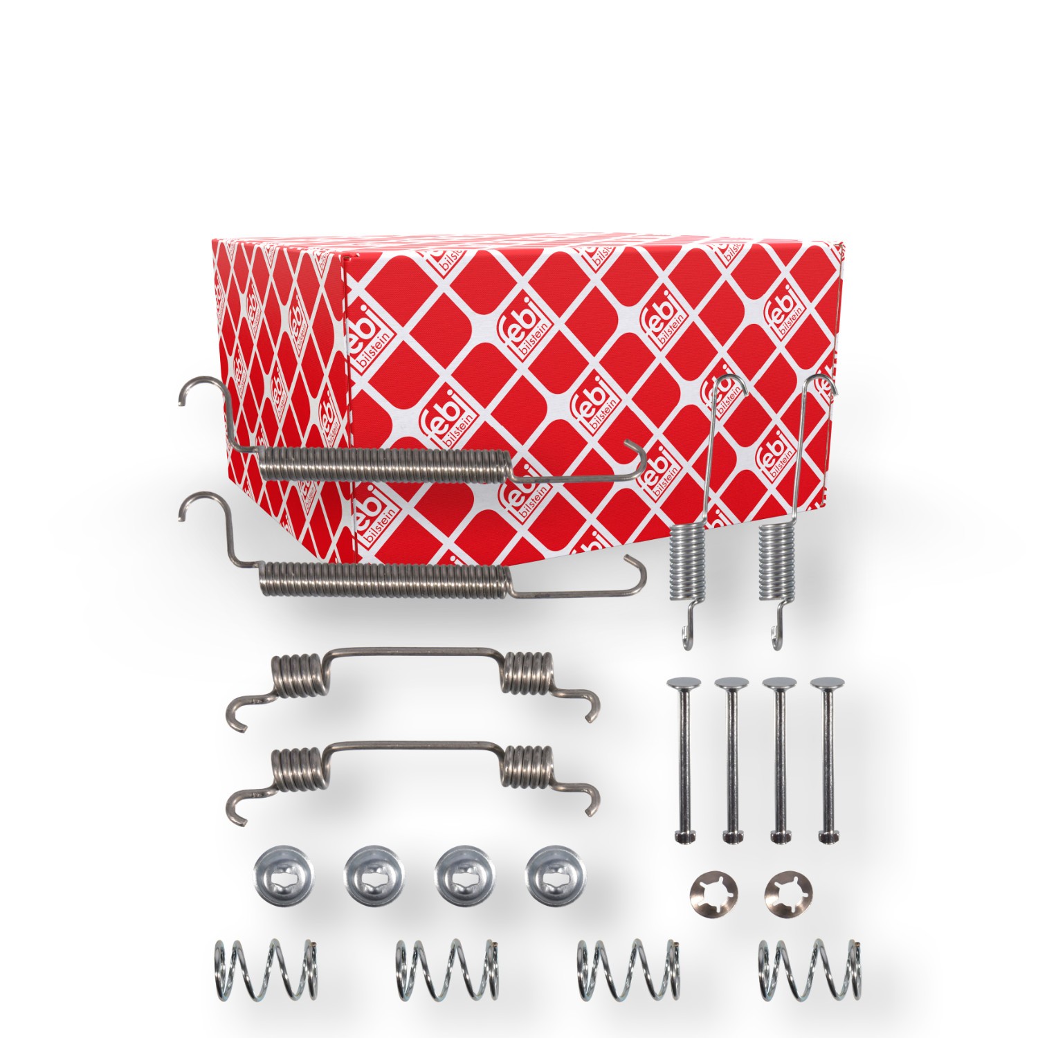 FEBI BILSTEIN Tilbehørsett, bremsesko 182063 FEBI BILSTEIN 182063 Tilbehørsett bremsesko Opel Combo C Tour billige